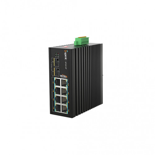 Wi-Tek SP3010F индустриальный PoE коммутатор