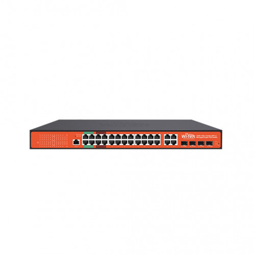 Wi-Tek WI-PMS328GF-Alien PoE коммутатор управляемый