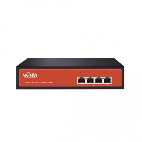 Wi-tek WI-POC104 Неуправляемый коммутатор-преобразователь