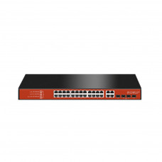 Wi-Tek WI-PS128GF Неуправляемый PoE коммутатор