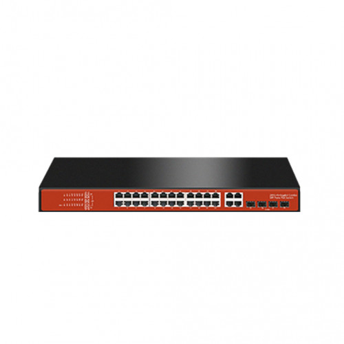Wi-Tek WI-PS128GF Неуправляемый PoE коммутатор