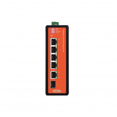 Wi-Tek WI-PS206GF-I Индустриальный неуправляемый Poe коммутатор