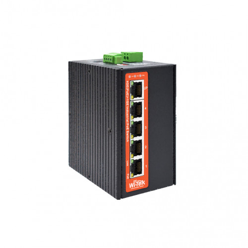 Wi-Tek WI-PS305GF-I-DC индустриальный коммутатор