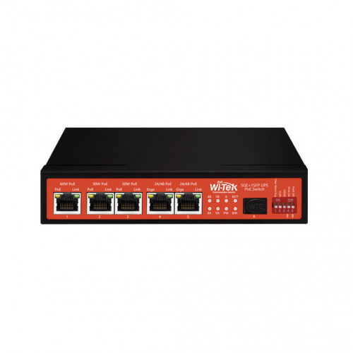 Wi-Tek WI-PS306GF-UPS Неуправляемый коммутатор