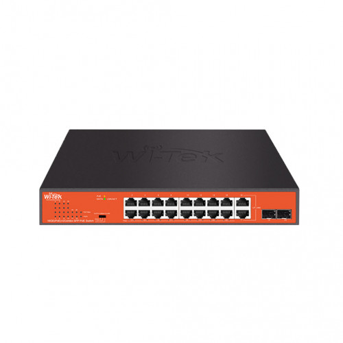 Wi-Tek WI-PS318GFH PoE коммутатор