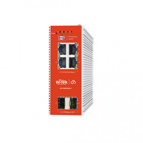 Wi-Tek WI-PCMS306GF-I V2 Облачный промышленный коммутатор
