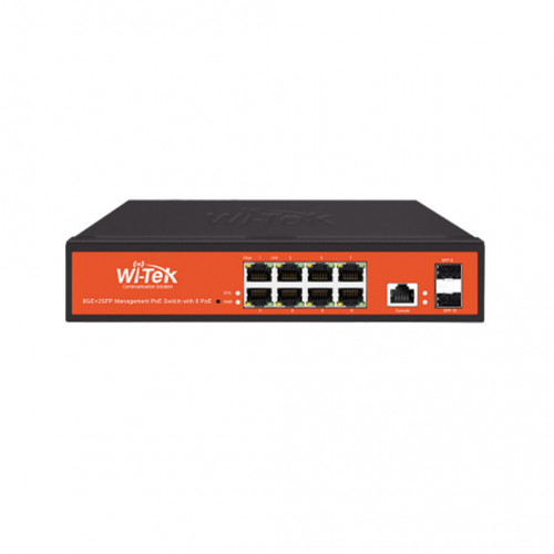Wi-Tek WI-PMS310GF PoE коммутатор