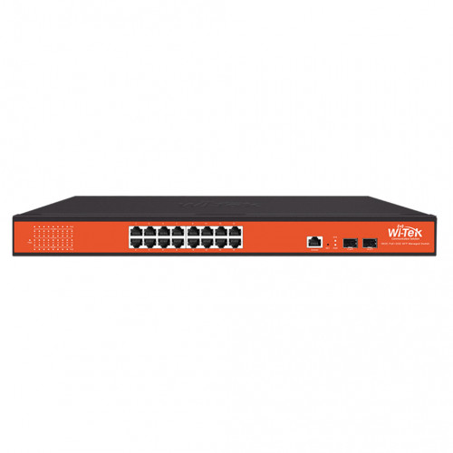 Wi-Tek WI-PMS318GF-24V PoE коммутатор управляемый