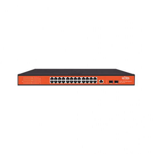 Wi-Tek WI-PMS326GF PoE коммутатор управляемый
