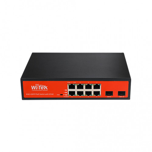 Wi-Tek WI-PS310GF Неуправляемый гигабитный коммутатор с функцией PoE