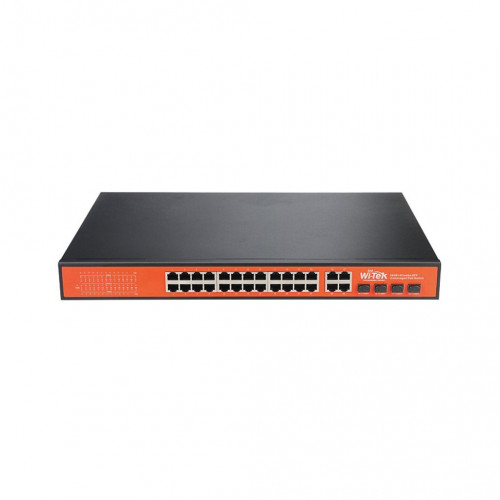 Wi-Tek WI-PS328GF PoE Коммутатор неуправляемый