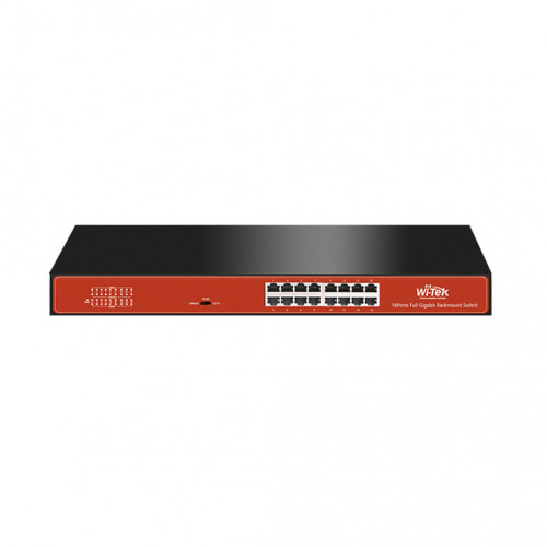Wi-Tek WI-SG116 Гигабитный 16 портовый неуправляемый коммутатор
