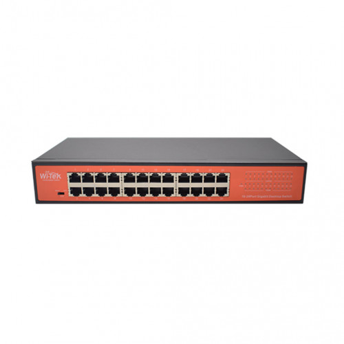 Wi-Tek WI-SG124D V1 Гигабитный 24 портовый неуправляемый коммутатор