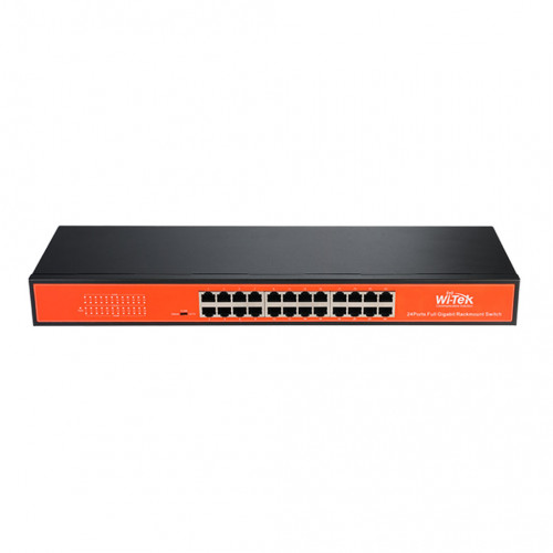 Wi-Tek WI-SG124 Гигабитный 24 портовый неуправляемый коммутатор
