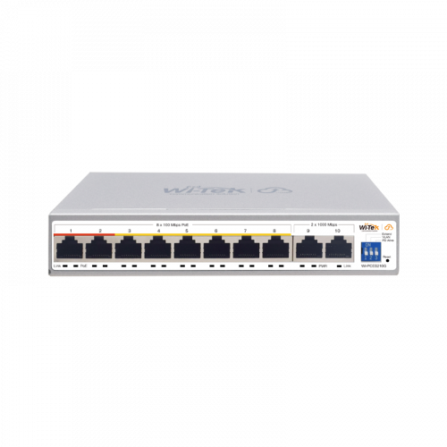 Wi-Tek WI-PCES210G PoE коммутатор
