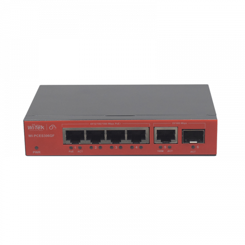 Wi-Tek WI-PCES306GF PoE коммутатор управляемый