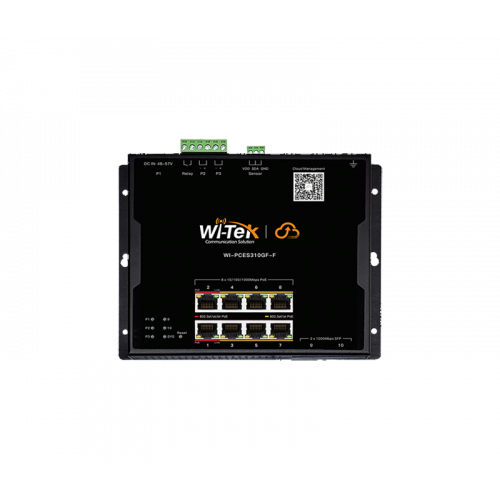 Wi-Tek WI-PCES310GF-F PoE управляемый коммутатор