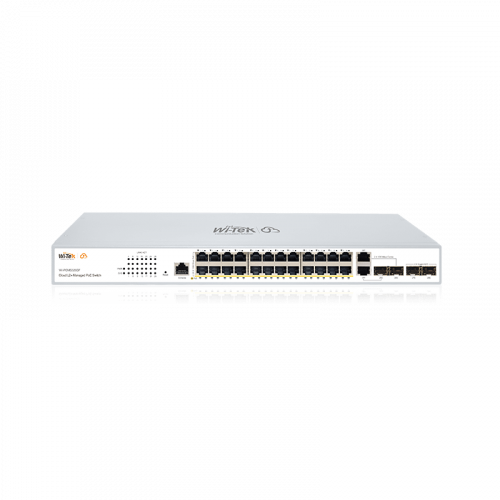 Wi-Tek WI-PCMS328GF(V2) PoE коммутатор управляемый