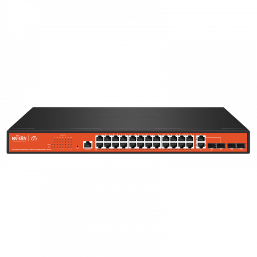 Wi-tek WI-PCMS328GF PoE коммутатор
