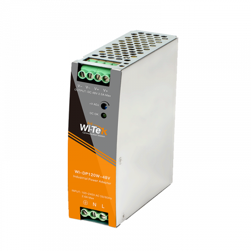Wi-Tek WI-DP120W-48V Адаптер питания для DIN-рейки