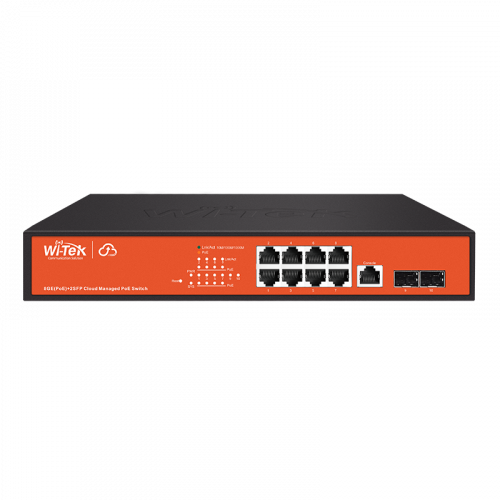 Wi-Tek WI-PCMS310GF PoE коммутатор