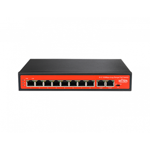 Wi-Tek WI-PS210 PoE Коммутатор неуправляемый